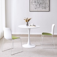 Ensembles table et chaises en pierre de roche nordique de luxe léger pour négociations, bureaux de vente, espaces décontractés professionnels et réceptions