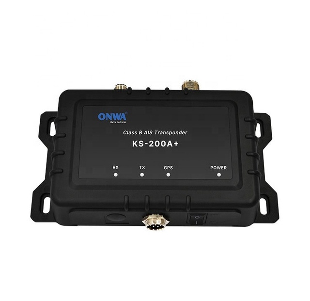 Marine ONWA KS-200A Class B+ AIS Tracking Transponder Black Box RS232 NMEA AIS Marine Receiver