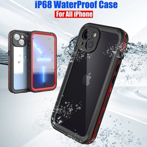 Custodia impermeabile IP68 per <span class=keywords><strong>iPhone</strong></span> 14 <span class=keywords><strong>Pro</strong></span> <span class=keywords><strong>Max</strong></span> Red Pepper Clear <span class=keywords><strong>Cover</strong></span> Diving Underwater Swim custodia per telefono sportivo all'aperto 14 13 12 <span class=keywords><strong>11</strong></span> - Product Image 3