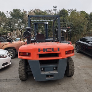 รถยกดีเซล HELI 7 ตัน มือสอง ยี่ห้อแท้ HELI รถยกขนาดใหญ่ สำหรับอุตสาหกรรมหนักและไซต์ก่อสร้าง - Product Image 5