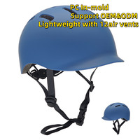 Casque de trottinette électrique urbaine CE EN1078, coque en PC légère et respirante, équipement de skateboard personnalisé pour enfants