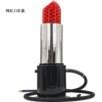 Offre Spéciale Design Unique Rose Or Rouge Rouge Rouge Narguilé Ensemble Complet De Luxe Shisha Narguile Narguilé