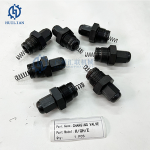 <span class=keywords><strong>GH2</strong></span> GH3 GH4 GH6 GH7 Rompedor de rocas hidráulico N2 Válvula de carga de gas nitrógeno Uso para martillo hidráulico Repuestos Válvula de carga - Product Image 3