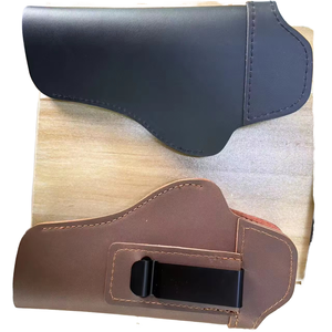 टिकाऊ वास्तविक चमड़े iwb सामरिक बंदूक होल्स्टर सुरक्षा अनुप्रयोग के लिए 6x उच्च आवर्धन के साथ छुपा ले जाता है - Product Image 3