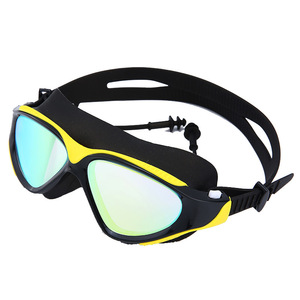 Gafas de natación antiniebla con lentes con revestimiento de espejo, Material de PC, universales para hombres y mujeres, natación, buceo, visión clara, resistente al agua - Product Image 4