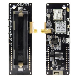 Nouveau <span class=keywords><strong>TTGO</strong></span> T-Beam V1.2 ESP32 LORA 433/868/915/923MHZ WiFi sans fil BT Module GPS NEO-M8N 18650 support de batterie - Product Image 1