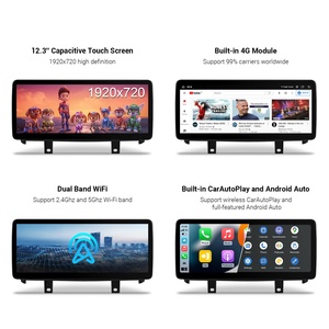 XTRONS pour BMW X5 F15 X6 F16 2014-2017 Pantalla Carplay Android 13 64GB Android Auto Radio 4G LTE 12.3 pouces autoradio - Product Image 4