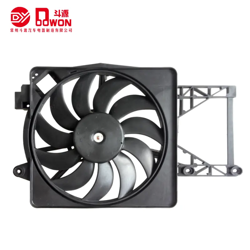 Ventilador de radiador elétrico sem ruído, serviço único, ventilador de refrigeração automática, certificação ISO para o novo Fiesta 98-01, Oem XS6H-8C607-PC