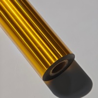 Rouleaux de film de marquage à chaud brillant amovibles, vente directe d'usine personnalisée, pour l'impression d'emballages