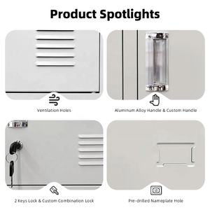 Casier de rangement en acier pour employés 6 9 20 portes Vestiaire en métal Casiers à colis pour travailleurs Bagages de travail Casier à bagages pour <span class=keywords><strong>téléphone</strong></span> portable - Product Image 5