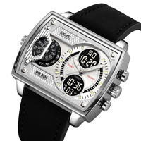 SKMEI 2229 Neue einzigartige neueste Auslegung multifunktionaler digitaler elektronischer Chronograph Herren hochwertige analoge Sport-Leuchtuhr