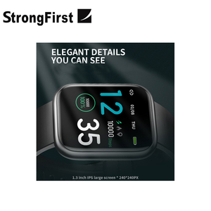 Strongfirst IP67 Không Thấm Nước Thông Minh Đồng Hồ Amoled Hiển Thị Tập Thể Dục Tracker Heart Rate Monitor Ngủ Tracker Bước Truy Cập Nhựa - Product Image 2