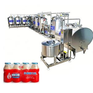 Machine à yaourt / Cuve de mélange avec agitateur et chauffage / Cuve de pasteurisation du lait fermenté Usine de yaourt à vendre - Product Image 6
