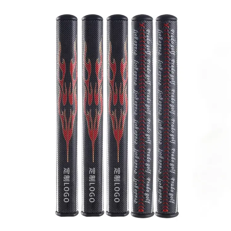 Preço de fábrica OEM Golf Club Grip EVA e PU Leather Golf Putter Grips Apertos de golfe personalizado para Putter