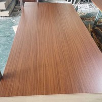 Panneaux de fibres stratifiés à haute brillance/E2 Standard Uv MDF // mélamine face aux feuilles de panneau Uv