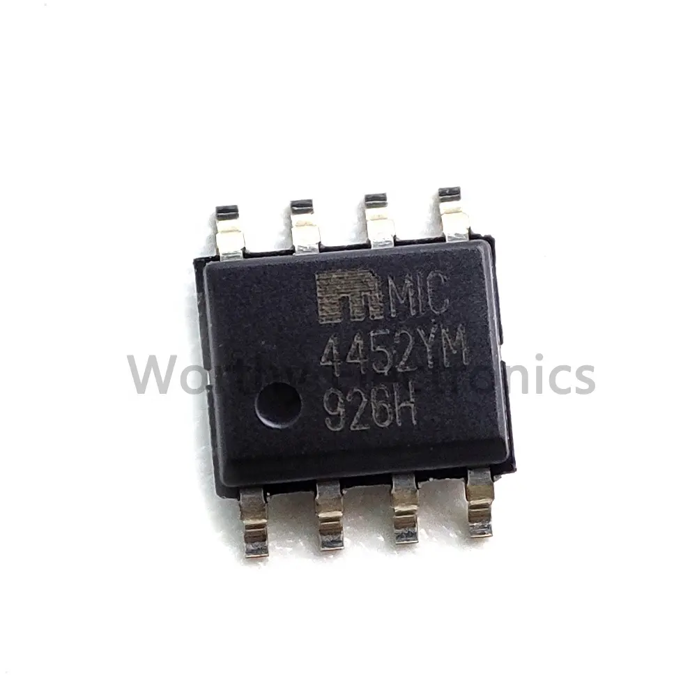 New original integrated circuits gate driver IC chip MARK 4452YM SOP-8 MIC4452YM-TR electronic parts