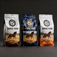 Impression personnalisée, impression numérique, échantillon gratuit, sacs pour aliments pour chats et chiens, résistants à l'humidité, qualité alimentaire, sacs pour aliments pour chevaux