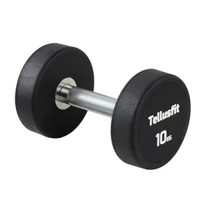 TELLUS Top Seller Factory Manufacture China 2.5-50kg Dumbbell Fitness Equipment Round Head Dumbbells