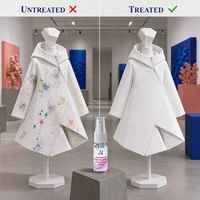 Essence liquide pour tissu de qualité industrielle A1, invisible, nano-microcristalline, imperméable et anti-taches, blanc laiteux