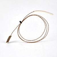 Thermocouple de montage adhésif de surface de capteur de température de type plat de type K Laiyuan