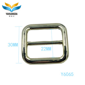 Tùy Chỉnh Nickel Miễn Phí Vàng Kẽm Hợp Kim Điều Chỉnh Chéo Vải Túi Ba Lô Dây Đeo Fastener Hình Chữ Nhật Kim Loại Vành Đai Khóa - Product Image 2