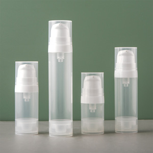 Thấp moq 5ml <span class=keywords><strong>10ml</strong></span> mẫu không có không khí Lotion bơm chai PP rõ ràng chai nhựa 15ml 20ml - Product Image 3