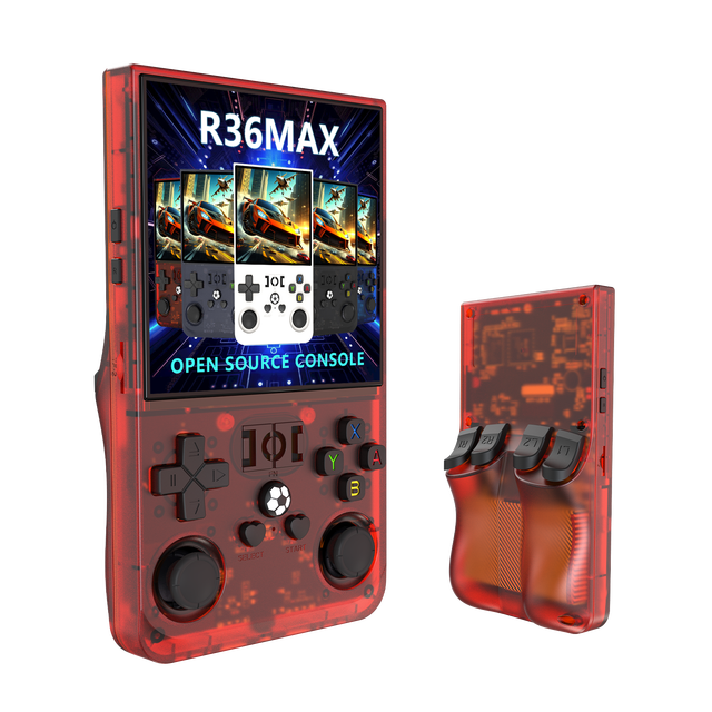 R36 Max Handheld Game Console 4 Inch Screen 64G Retro Classic Portable Handheld Video Game Console for PSP R36S Console