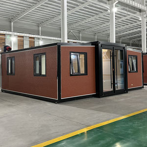 Abri modulaire de grande capacité, logement préfabriqué pour les besoins d'hébergement des groupes familiaux, maison conteneur extensible - Product Image 1