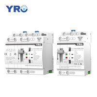 YRO saklar Transfer daya ganda, saklar perangkat berubah 2P 63A ATS Panel daya ganda