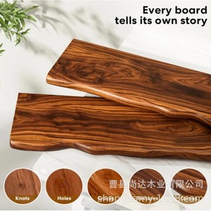 Estante de almacenamiento de madera para pared, transfronterizo, multifuncional, flotante, para baño, cocina, sala de estar - Product Image 3