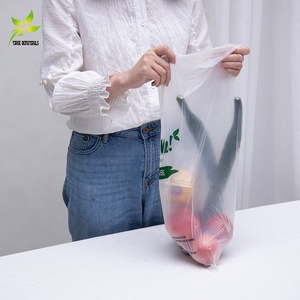 Biodegradabile trasparente per uso alimentare sacchetto di plastica su rotolo per il supermercato frutta e <span class=keywords><strong>verdura</strong></span> borsa - Product Image 3