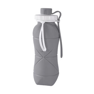 Bouteille d'eau pliable en silicone de qualité alimentaire IStapromo Gifts 600 ml, résistante aux hautes températures, pour le sport et les voyages en plein air - Product Image 5