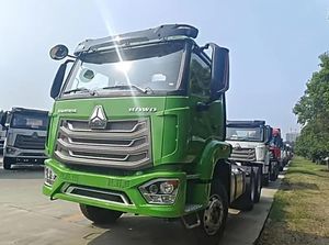 HOWO 6x4หัวรถบรรทุกกับเครื่องยนต์ดีเซล375HP HOWO รถเทรลเลอร์รถบรรทุกแทรคเตอร์ - Product Image 3