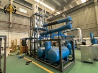 Usine de raffinage par distillation d'huile moteur usagée pour la conversion d'huile de lubrification usagée en carburant diesel
