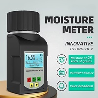 Nouvel Arrivage : Testeur d'humidité des grains portable de type coupelle pour 25 types de grains (maïs, café) avec stockage de données pour agriculteurs et commerçants en produits alimentaires
