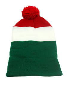 Custom Italy Flag Knitted Hat Cap <strong>Christmas</strong> Winter Warm Beanie Hat Fashion for Unisex High Quality Factory Price Wholesale - Product Image 2