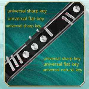 Nouveau saxophone électronique alto ténor, instrument à vent numérique, flûte, clarinette, 108 sons - Product Image 5