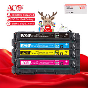 Cartucho de tóner ACO a Color CF500X CF501X CF502X CF503X 202X Compatible con HP Pro M254dw M254nw <span class=keywords><strong>MFP</strong></span> <span class=keywords><strong>M280nw</strong></span> M281fdn M281fdw - Product Image 1
