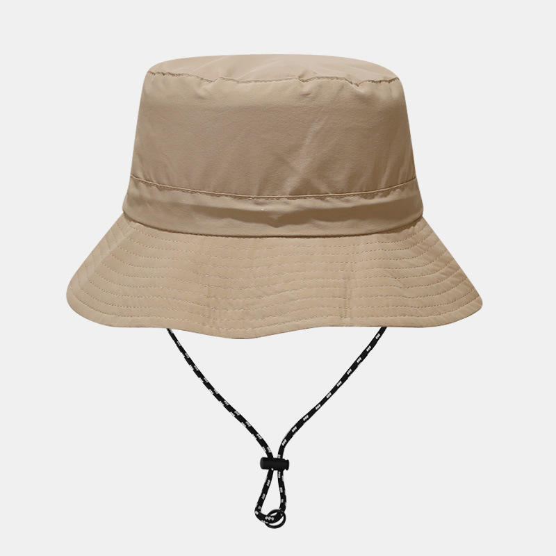 Men Women Outdoor Sports Uv protection Beach Brim Bucket Hat Outdoor  Fishing Quick Dry Sun Hat With String