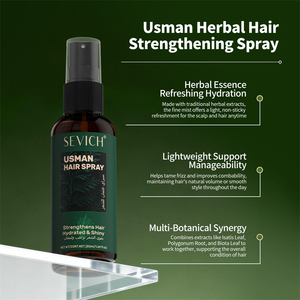Trattamento Personalizzato 50ml per Caduta e Crescita dei Capelli, Idratante e Riparatore, Spray per la Cura dei Capelli a Base <span class=keywords><strong>di</strong></span> Erbe Organiche - Product Image 2