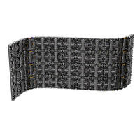 Led Panel Ekran Tam Renkli HD P2 P2.5 Esnek Led Panel Rgb Kavisli Esnek Led Levha Yumuşak Led Modülü Reklam Gösterimi için