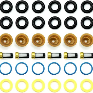Brandstof Injector Seal Kits Bevatten O-Ringen, Seal Spacers En Filter Manden Universele Reparatie Set Vervangt 0280150962