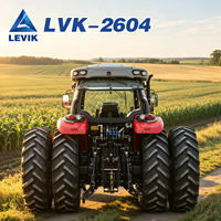 Mini tracteur agricole à 4 roues motrices, machines agricoles avec boîte de vitesses à pompe, option cabine