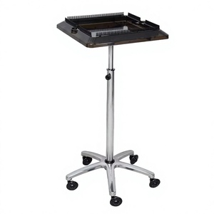 Carrito de Plástico Multiusos para Salón de Belleza, con 4 Ruedas, para Extensiones de Cabello, Trenzado y Peinado, Fácil de Mover, Diseño Moderno, para Salón, Baño, Apartamento - Product Image 4