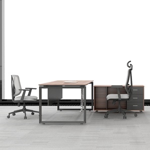 Industrial Style Design Melamine Home <b>Office</b> Desks Furniture Stainless Steel Escritorio Bureau Italien Executive <b>Table</b> Desk - Product Image 2