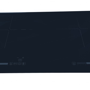 Table de cuisson à induction 2 feux 4000W noire, cuisinière électrique encastrable à commande tactile pour usage domestique, vente en gros - Product Image 3