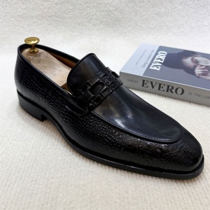 Nouvelles Chaussures Habillées en Cuir pour Hommes Modèle 2026 - Bottines Montantes en Cuir de Vachette Pleine Fleur pour Mariage et Affaires - À Lacets, Antistatiques, Faites à la Main - Product Image 5