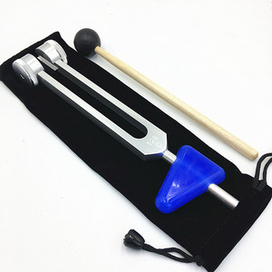 Diapasón multifuncional de percusión, diapasón de 128 frecuencias, diapasón médico de aleación de aluminio C128HZ (con funda de tela) - Product Image 5