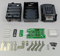 Carcasa para 20 Baterías Recargables 18650 con BMS, Repuesto para Batería MAK MKT 40V BL4040 BL4025 BL4050 BL4080, Carcasa DR40RC