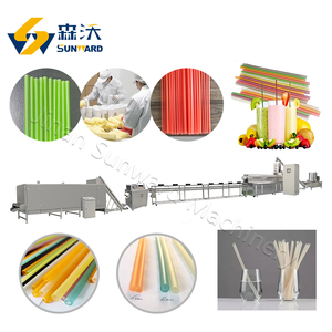 Línea de procesamiento de paja desechable de trigo para pasta de arroz comestible que hace la máquina - Product Image 4